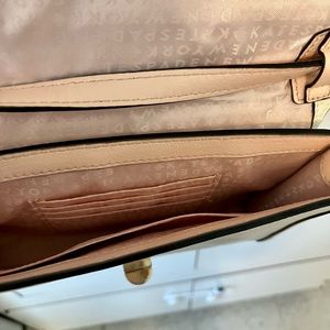 Kate Spade Nikki Walter Place Cross Body Bag, pink and white